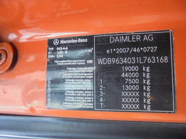 Тягач Mercedes-Benz Actros 1842 LS NL TRUCK: фото 18