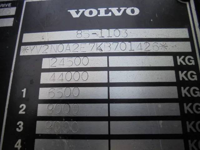 Volvo N 10 6X6 L + FASSI 3X IN STOCK - Грузовик бортовой/ Платформа, Автоманипулятор: фото 4 Volvo N 10 6X6 L + FASSI 3X IN STOCK - Грузовик бортовой/ Платформа, Автоманипулятор: фото 4