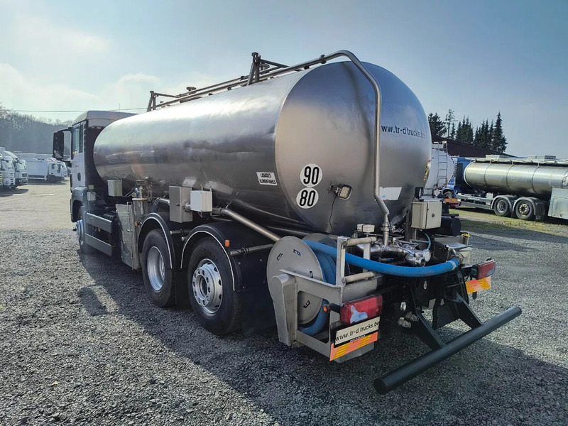 Грузовик-цистерна для транспортировки молока MAN TGS 26.360 15000L INSULATED INOX TANK - 1 COMP - INTARDER: фото 7