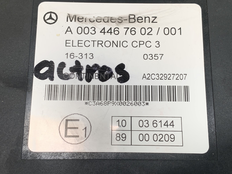 Mercedes-Benz Antos MP4 - Блок управления для Грузовиков: фото 2 Mercedes-Benz Antos MP4 - Блок управления для Грузовиков: фото 2