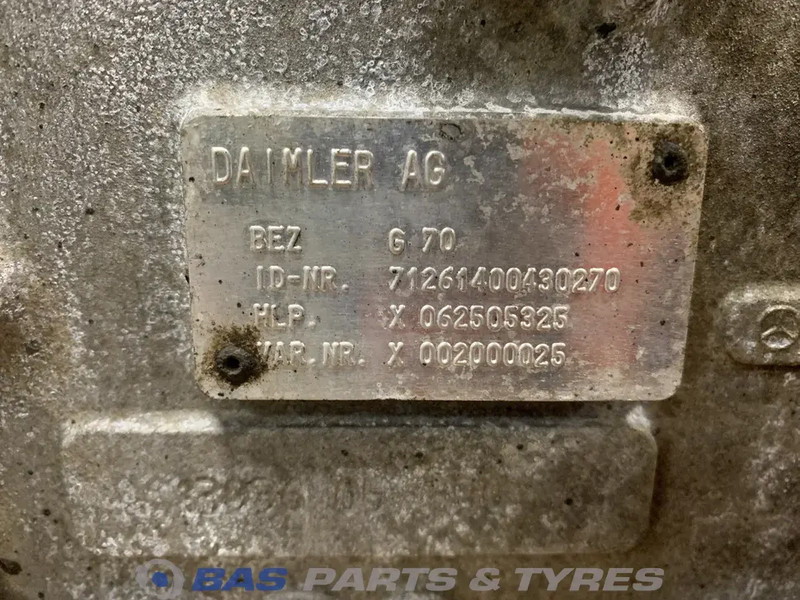 Mercedes-Benz Atego Mercedes G70-6 Powershift 3 Versnellingsbak A 001 260 36 00 - Коробка передач для Грузовиков: фото 5 Mercedes-Benz Atego Mercedes G70-6 Powershift 3 Versnellingsbak A 001 260 36 00 - Коробка передач для Грузовиков: фото 5