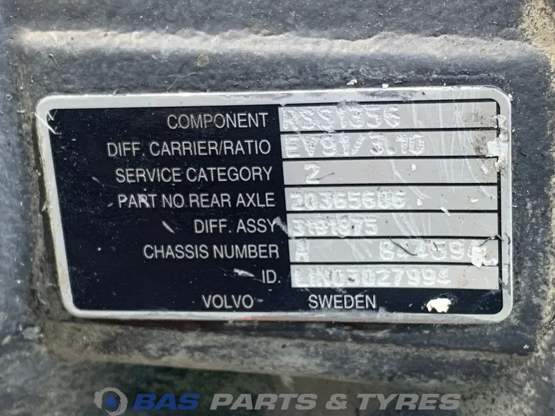 Дифференциал для Грузовиков Meritor Differentieel Volvo RSS1356 RSS1356: фото 7 Дифференциал для Грузовиков Meritor Differentieel Volvo RSS1356 RSS1356: фото 7