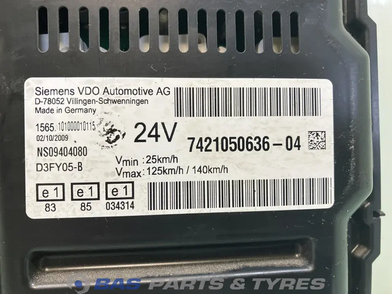 Renault Premium Euro 4-5 Instrumentenpaneel Renault 7421050636 - Приборная панель для Грузовиков: фото 3 Renault Premium Euro 4-5 Instrumentenpaneel Renault 7421050636 - Приборная панель для Грузовиков: фото 3