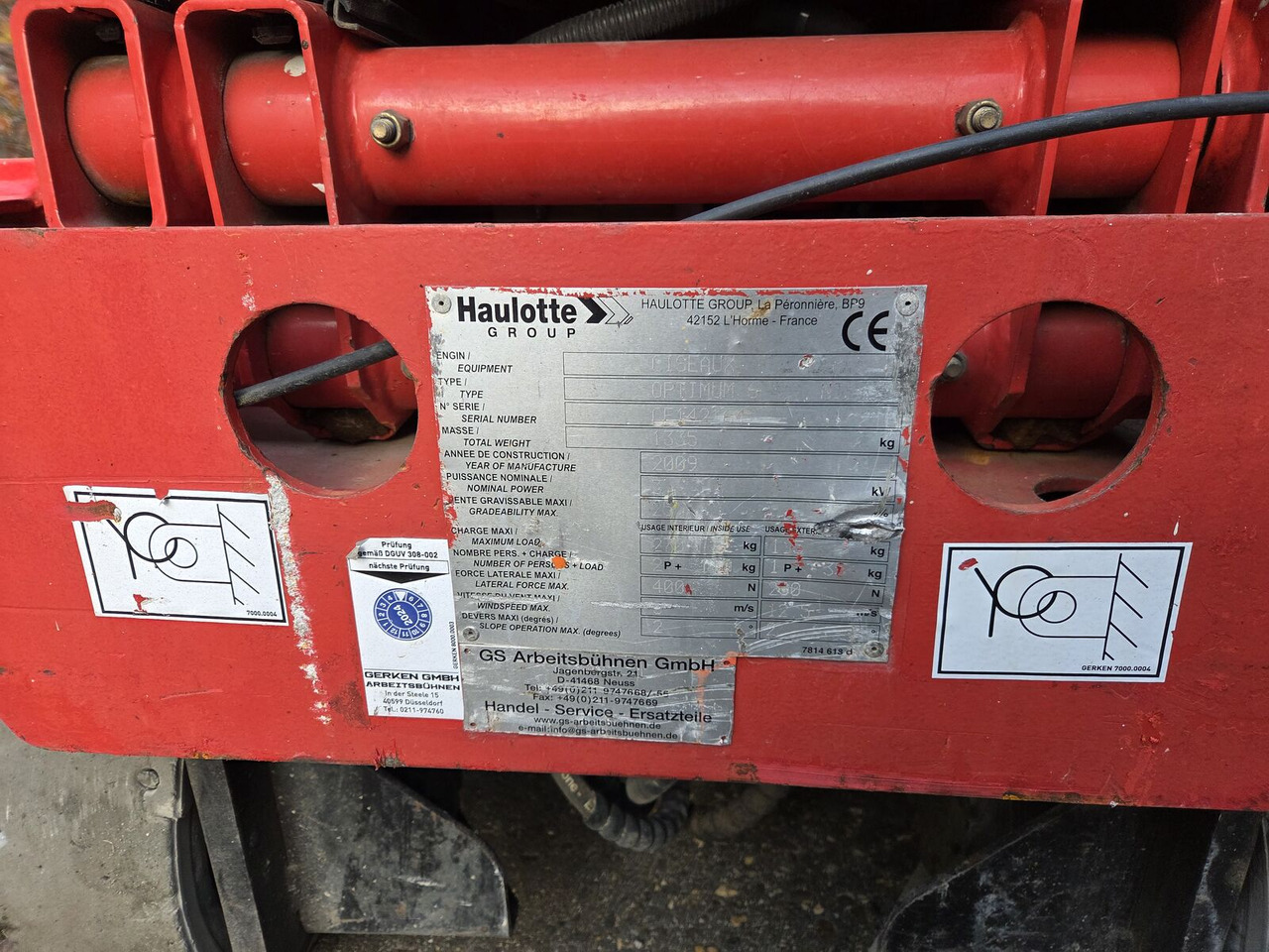 Haulotte Optimum 6 schaarhoogwerker - Ножничный подъемник: фото 5 Haulotte Optimum 6 schaarhoogwerker - Ножничный подъемник: фото 5