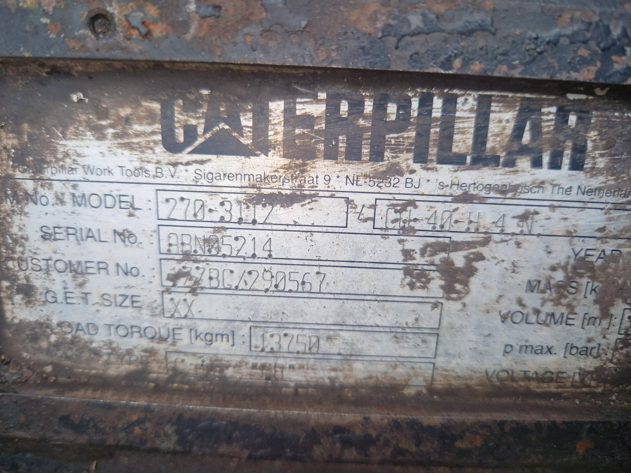 ENGANCHE RAPIDO HIDRAULICO CAT CW40 - Сцепное устройство для Строительной техники: фото 2 ENGANCHE RAPIDO HIDRAULICO CAT CW40 - Сцепное устройство для Строительной техники: фото 2