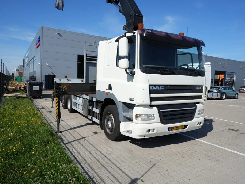Автоманипулятор DAF CF 85 FAN Kraanwagen met bak, 47 t. kraan: фото 15