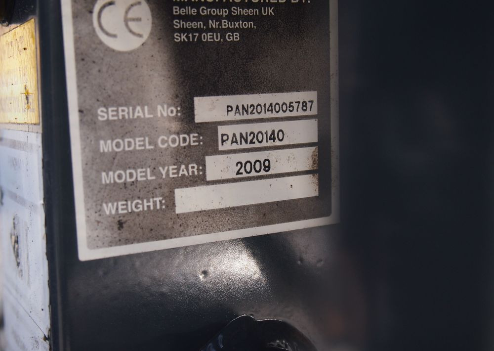 Agregat hydrauliczny Belle PAN 20140 2009 Agregat hydrauliczny BELLE - Строительное оборудование: фото 5 Agregat hydrauliczny Belle PAN 20140 2009 Agregat hydrauliczny BELLE - Строительное оборудование: фото 5