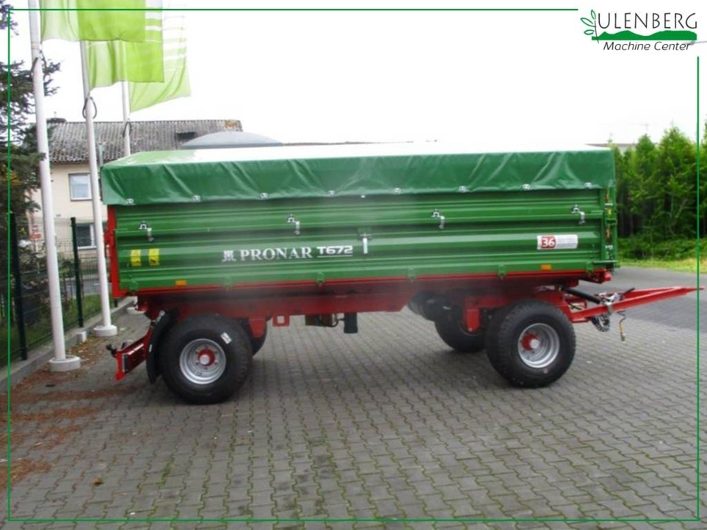 Pronar T 672 - Сельскохозяйственный прицеп-самосвал: фото 1 Pronar T 672 - Сельскохозяйственный прицеп-самосвал: фото 1