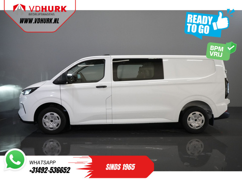 Легковой фургон, Грузопассажирский фургон Ford Transit Custom 320 2.0 TDCI 136 pk L2 BPM VRIJ! DC Dubbel Cabine/ 5 jaar/200.000 km Garantie/ Carplay/ Climate/ Camera/ PDC/ Cruise: фото 9