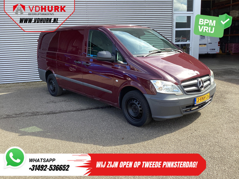 Mercedes-Benz Vito 113 CDI L2 EXPORT ONLY APK 2-2026/ PDC/ Cruise/ Trekhaak/ Airco - Легковой фургон: фото 1 Mercedes-Benz Vito 113 CDI L2 EXPORT ONLY APK 2-2026/ PDC/ Cruise/ Trekhaak/ Airco - Легковой фургон: фото 1