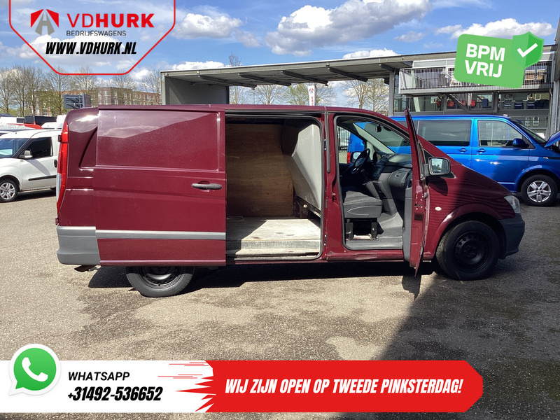 Mercedes-Benz Vito 113 CDI L2 EXPORT ONLY APK 2-2026/ PDC/ Cruise/ Trekhaak/ Airco - Легковой фургон: фото 5 Mercedes-Benz Vito 113 CDI L2 EXPORT ONLY APK 2-2026/ PDC/ Cruise/ Trekhaak/ Airco - Легковой фургон: фото 5