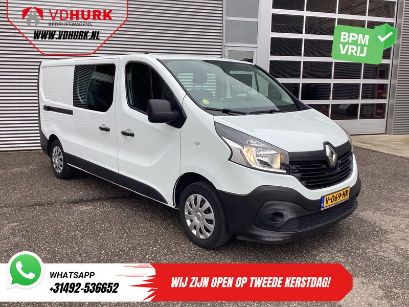 Renault Trafic 1.6 dCi 125 pk E6 L2 DC Dubbel Cabine BPM VRIJ NL Auto/ Camera/ Cruise/ Navi/ Airco/ Trekhaak - Легковой фургон, Грузопассажирский фургон: фото 1 Renault Trafic 1.6 dCi 125 pk E6 L2 DC Dubbel Cabine BPM VRIJ NL Auto/ Camera/ Cruise/ Navi/ Airco/ Trekhaak - Легковой фургон, Грузопассажирский фургон: фото 1
