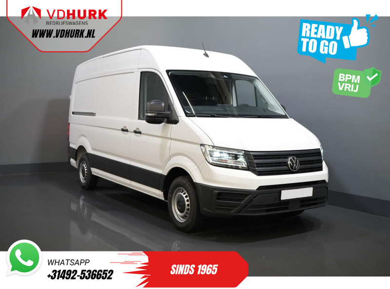 Цельнометаллический фургон Volkswagen Crafter 35 2.0 TDI 140 pk DSG Aut. L3H3 BPM VRIJ! LED/ Virtual Cockpit/ Camera/ Cruise/ Carplay/ Gev.Stoel: фото 1