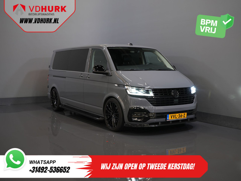 Volkswagen Transporter T6.1 2.0 TDI 150 pk DSG Aut. L2 DC Dubbel Cabine 6 Pers./ LED/ Leder/ Bilstein/ Alpine/ 20'' LMV/ Glasslook/ Alarm III/ Carplay/ - Легковой фургон, Грузопассажирский фургон: фото 1 Volkswagen Transporter T6.1 2.0 TDI 150 pk DSG Aut. L2 DC Dubbel Cabine 6 Pers./ LED/ Leder/ Bilstein/ Alpine/ 20'' LMV/ Glasslook/ Alarm III/ Carplay/ - Легковой фургон, Грузопассажирский фургон: фото 1