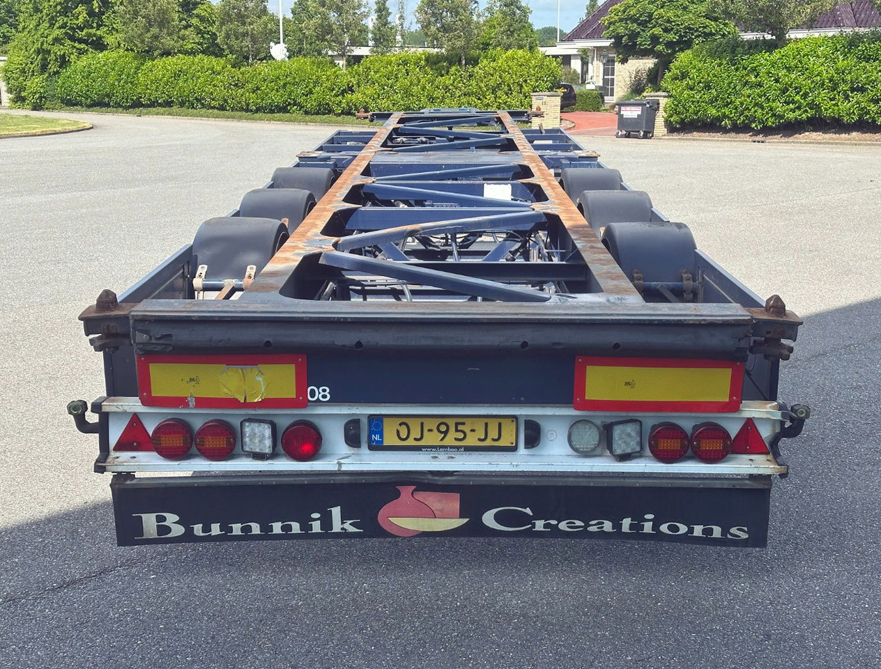 Burg BPO 13-27 Ccxlx 40" Galvanised Super Chassis SAF Axles Disc Brakes 2x Lift Axles 3 Pieces IN Stock Super Condition - Полуприцеп-контейнеровоз/ Сменный кузов: фото 3 Burg BPO 13-27 Ccxlx 40" Galvanised Super Chassis SAF Axles Disc Brakes 2x Lift Axles 3 Pieces IN Stock Super Condition - Полуприцеп-контейнеровоз/ Сменный кузов: фото 3