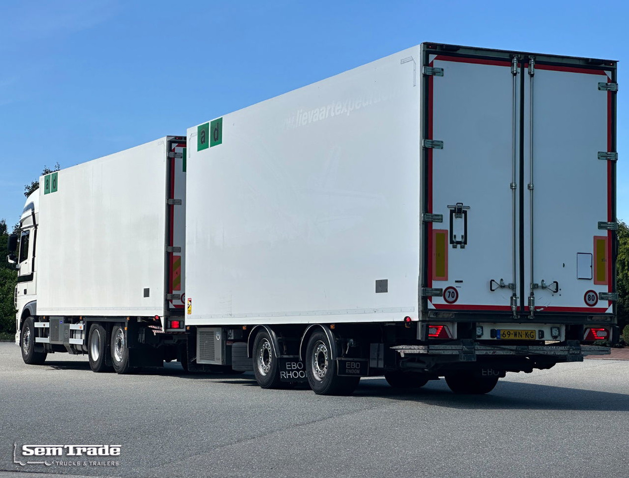 DAF XF 480 FAR SSC 2x Tail Lift 50 CC Trolleys Carrier TRS Iceland Super Condition NL-Combi - Рефрижератор: фото 3 DAF XF 480 FAR SSC 2x Tail Lift 50 CC Trolleys Carrier TRS Iceland Super Condition NL-Combi - Рефрижератор: фото 3