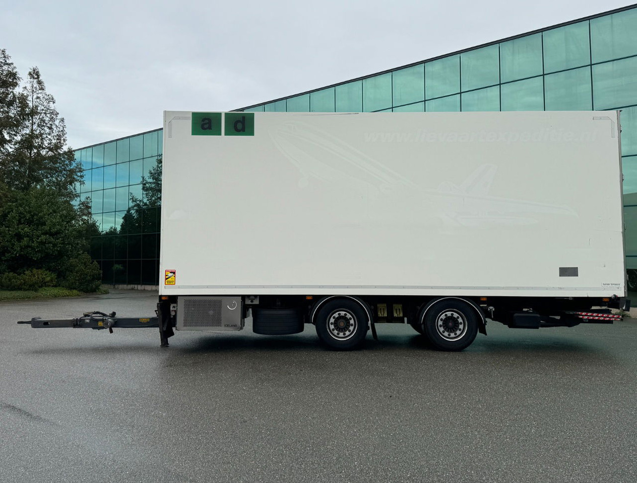 DRACO MZS 218 Wipkar 750 x 250 x 290 CM Inside Tail Lift 2021 TRS Iceland TOP Condition NL Trailertrailer - Прицеп-фургон: фото 2 DRACO MZS 218 Wipkar 750 x 250 x 290 CM Inside Tail Lift 2021 TRS Iceland TOP Condition NL Trailertrailer - Прицеп-фургон: фото 2