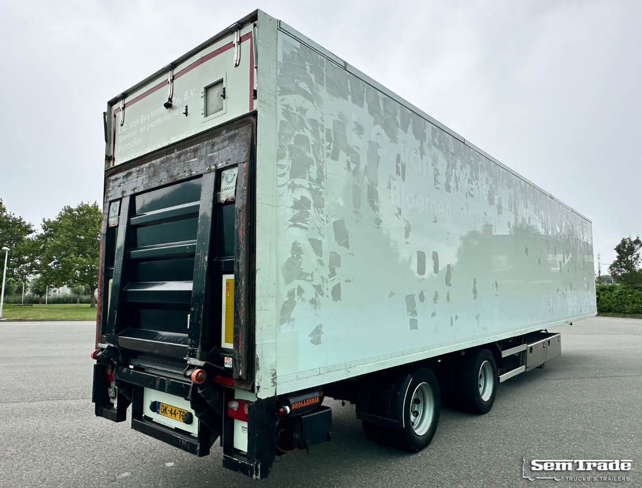 Lamboo T03 Isolated BOX + Heater Steering Axle Lift Axle Tail Lift NL-Trailer - Полуприцеп-фургон: фото 4 Lamboo T03 Isolated BOX + Heater Steering Axle Lift Axle Tail Lift NL-Trailer - Полуприцеп-фургон: фото 4