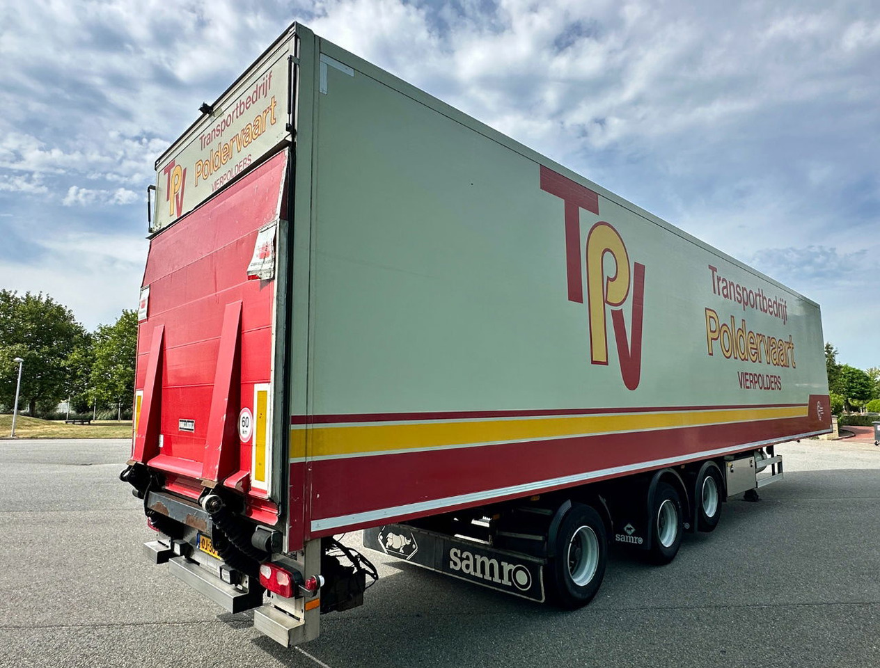 Samro 3-AS Stuuras 3 Tons Achtersluitklep - Полуприцеп-рефрижератор: фото 5 Samro 3-AS Stuuras 3 Tons Achtersluitklep - Полуприцеп-рефрижератор: фото 5