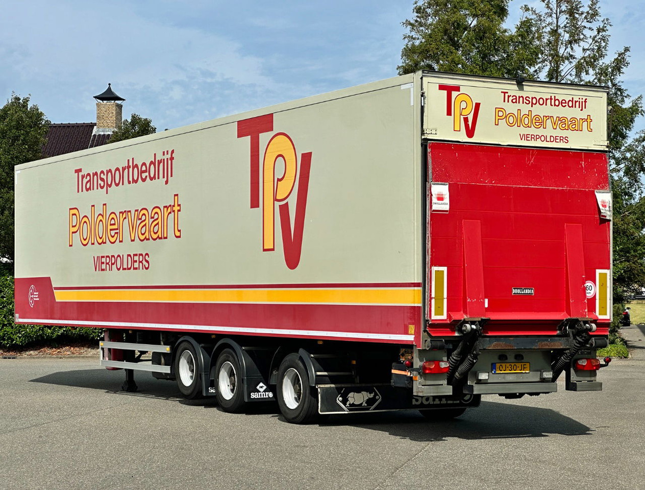 Samro 3-AS Stuuras 3 Tons Achtersluitklep - Полуприцеп-рефрижератор: фото 3 Samro 3-AS Stuuras 3 Tons Achtersluitklep - Полуприцеп-рефрижератор: фото 3