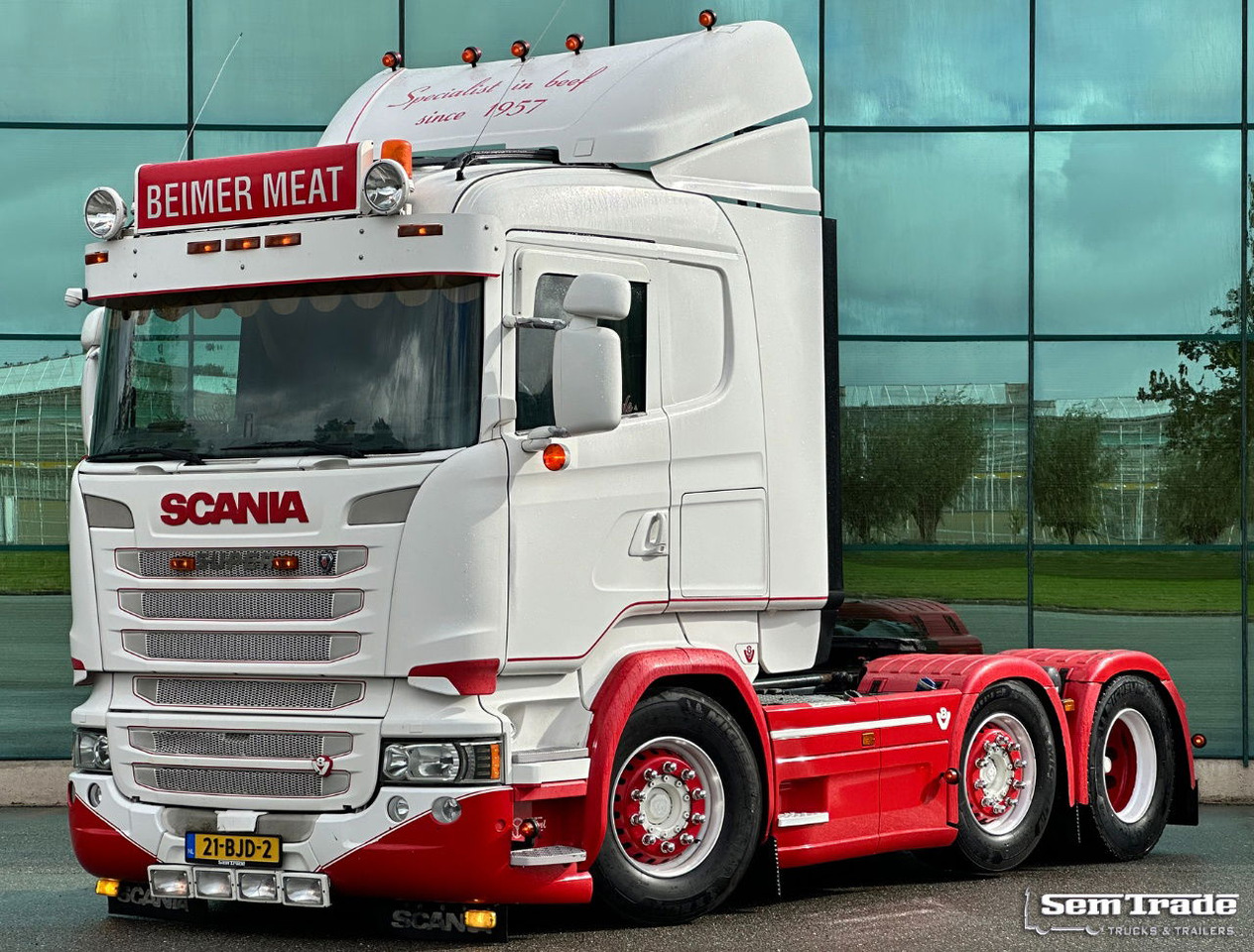 Scania R580 6X2 LOW Roof Retarder Full AIR Holland Truck - Тягач: фото 1 Scania R580 6X2 LOW Roof Retarder Full AIR Holland Truck - Тягач: фото 1