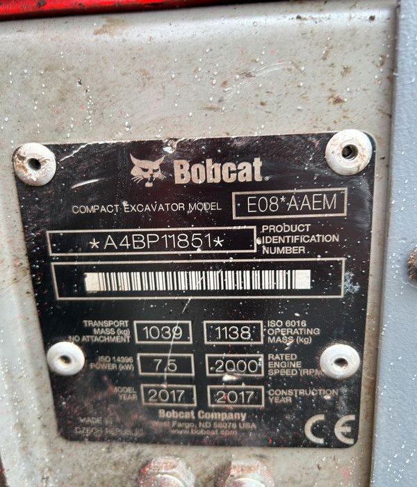 Mini Pelle BOBCAT 1138 KGS - Мини-экскаватор: фото 5 Mini Pelle BOBCAT 1138 KGS - Мини-экскаватор: фото 5