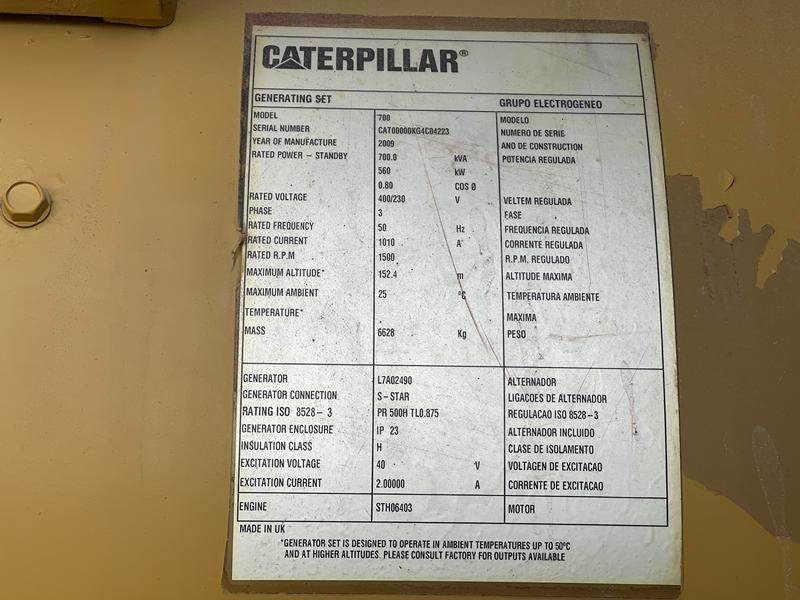 Cat C 18 - 700 - Электрогенератор: фото 4 Cat C 18 - 700 - Электрогенератор: фото 4