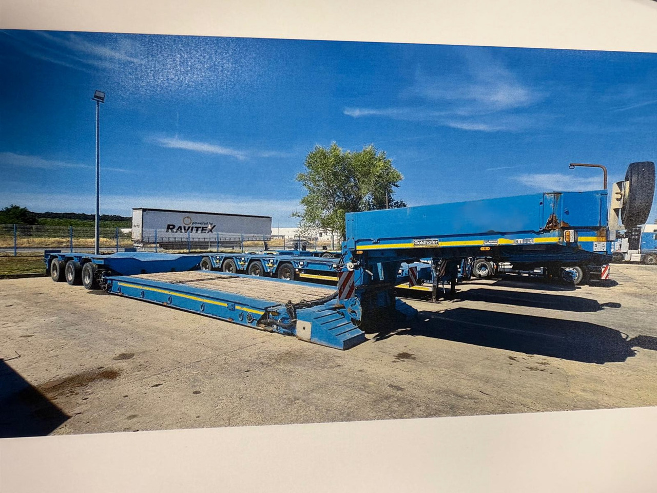 Golfhofer STZ-VKL 3-34/80A with Extension beam´s - Низкорамный прицеп: фото 3 Golfhofer STZ-VKL 3-34/80A with Extension beam´s - Низкорамный прицеп: фото 3