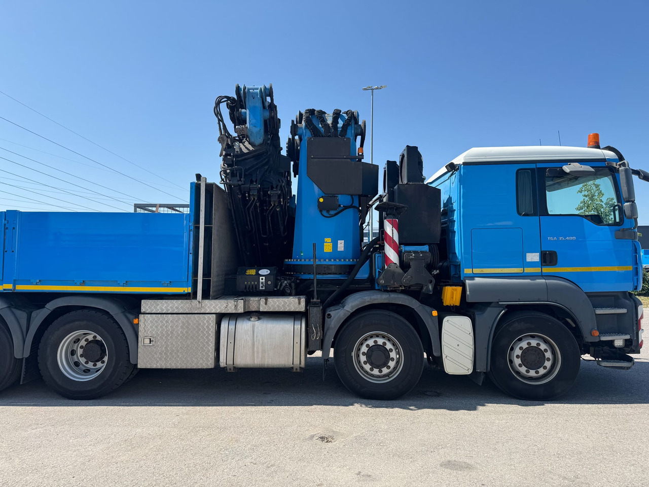 PALFINGER MAN TGA 35.480 8x4 mit Palfinger PK 150.002 - Кран-манипулятор: фото 2 PALFINGER MAN TGA 35.480 8x4 mit Palfinger PK 150.002 - Кран-манипулятор: фото 2
