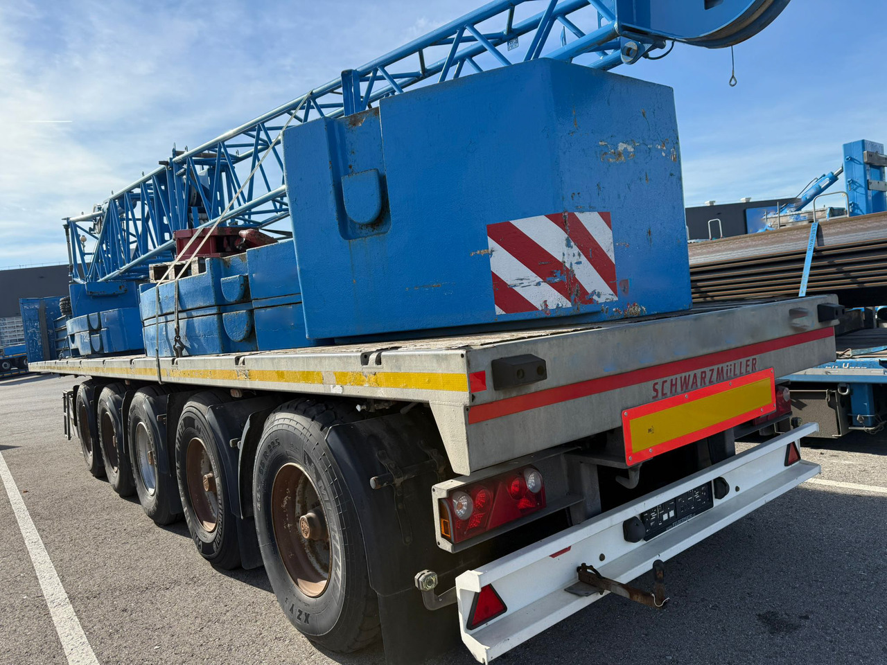Schwarzmüller 5 Achser - Полуприцеп бортовой/ Платформа: фото 4 Schwarzmüller 5 Achser - Полуприцеп бортовой/ Платформа: фото 4