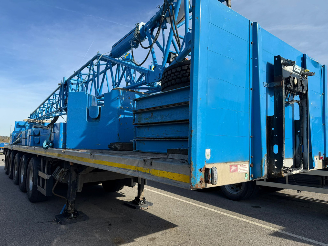 Schwarzmüller 5 Achser - Полуприцеп бортовой/ Платформа: фото 2 Schwarzmüller 5 Achser - Полуприцеп бортовой/ Платформа: фото 2