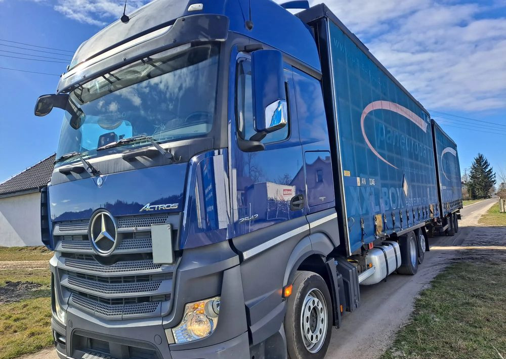 Mercedes-Benz Actros 2542 zestaw jumbo 7,70 - Тентованный грузовик: фото 4 Mercedes-Benz Actros 2542 zestaw jumbo 7,70 - Тентованный грузовик: фото 4