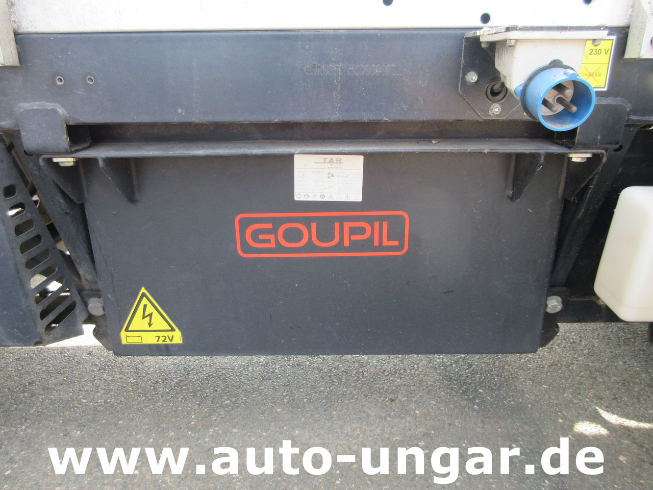 Грузовой электромобиль GOUPIL G5 E  Kipper Unfall- und Getriebeschaden Elektrofahrzeug Bj 2014: фото 7