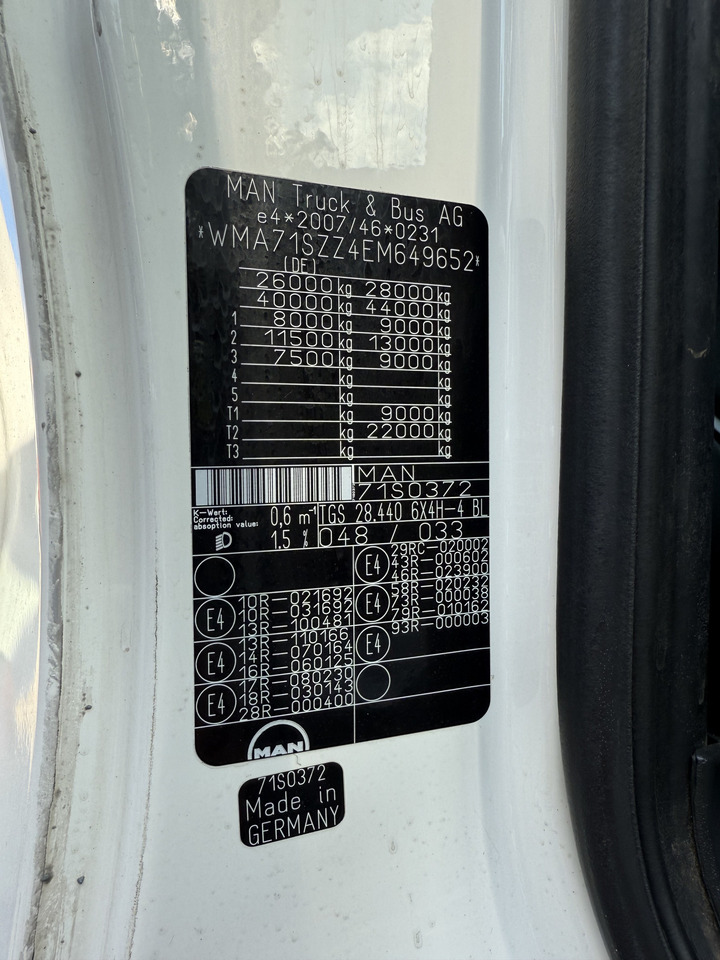 MAN TGS 28.440 6X4H-4 Atlas 290 bis 24 Meter - Грузовик бортовой/ Платформа, Автоманипулятор: фото 5 MAN TGS 28.440 6X4H-4 Atlas 290 bis 24 Meter - Грузовик бортовой/ Платформа, Автоманипулятор: фото 5