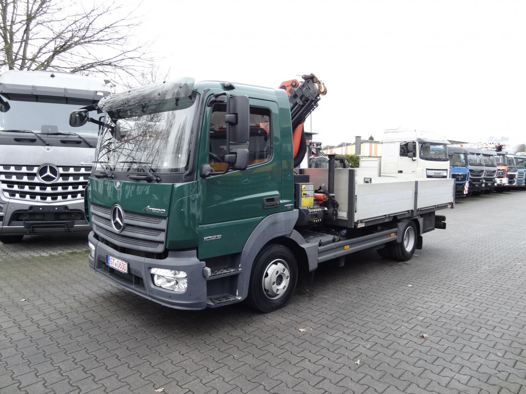 Mercedes-Benz Atego 1023 Palfinger 6501 bis 14.5 Meter - Грузовик бортовой/ Платформа, Автоманипулятор: фото 1 Mercedes-Benz Atego 1023 Palfinger 6501 bis 14.5 Meter - Грузовик бортовой/ Платформа, Автоманипулятор: фото 1