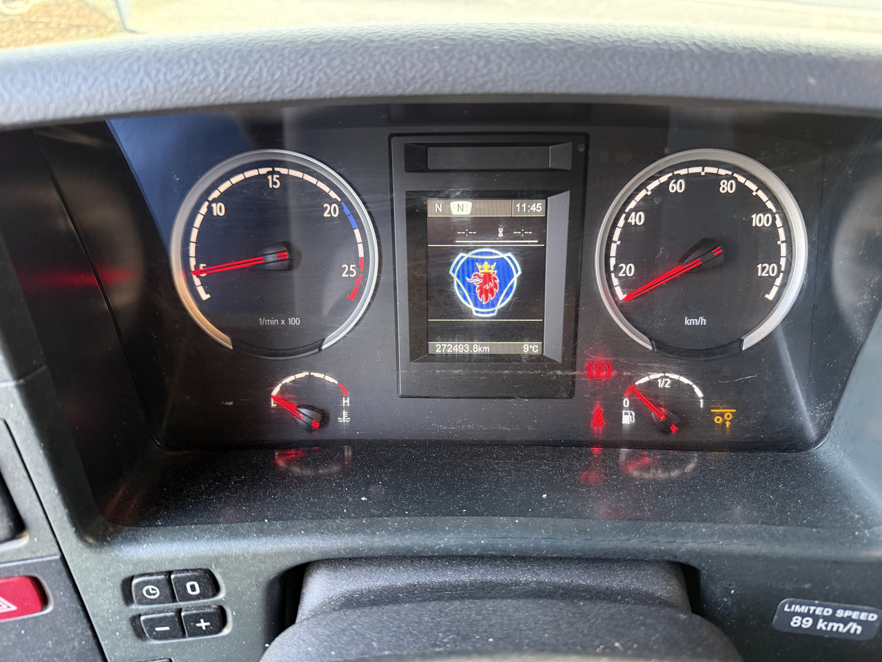 Самосвал, Автоманипулятор Scania G450 8X2*6 Kipper Kran HMF 2620 K5: фото 7