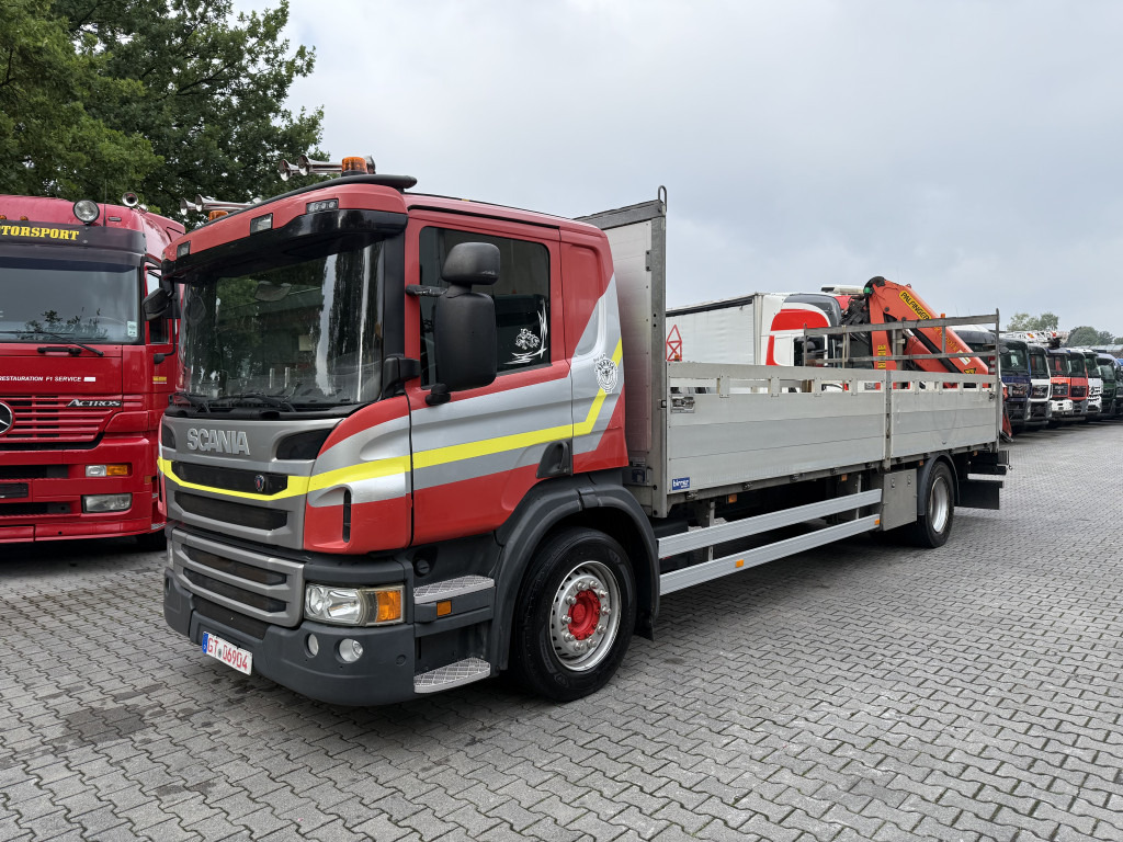 Scania P410 4X2 Palfinger PK 13001 - Грузовик бортовой/ Платформа, Автоманипулятор: фото 1 Scania P410 4X2 Palfinger PK 13001 - Грузовик бортовой/ Платформа, Автоманипулятор: фото 1