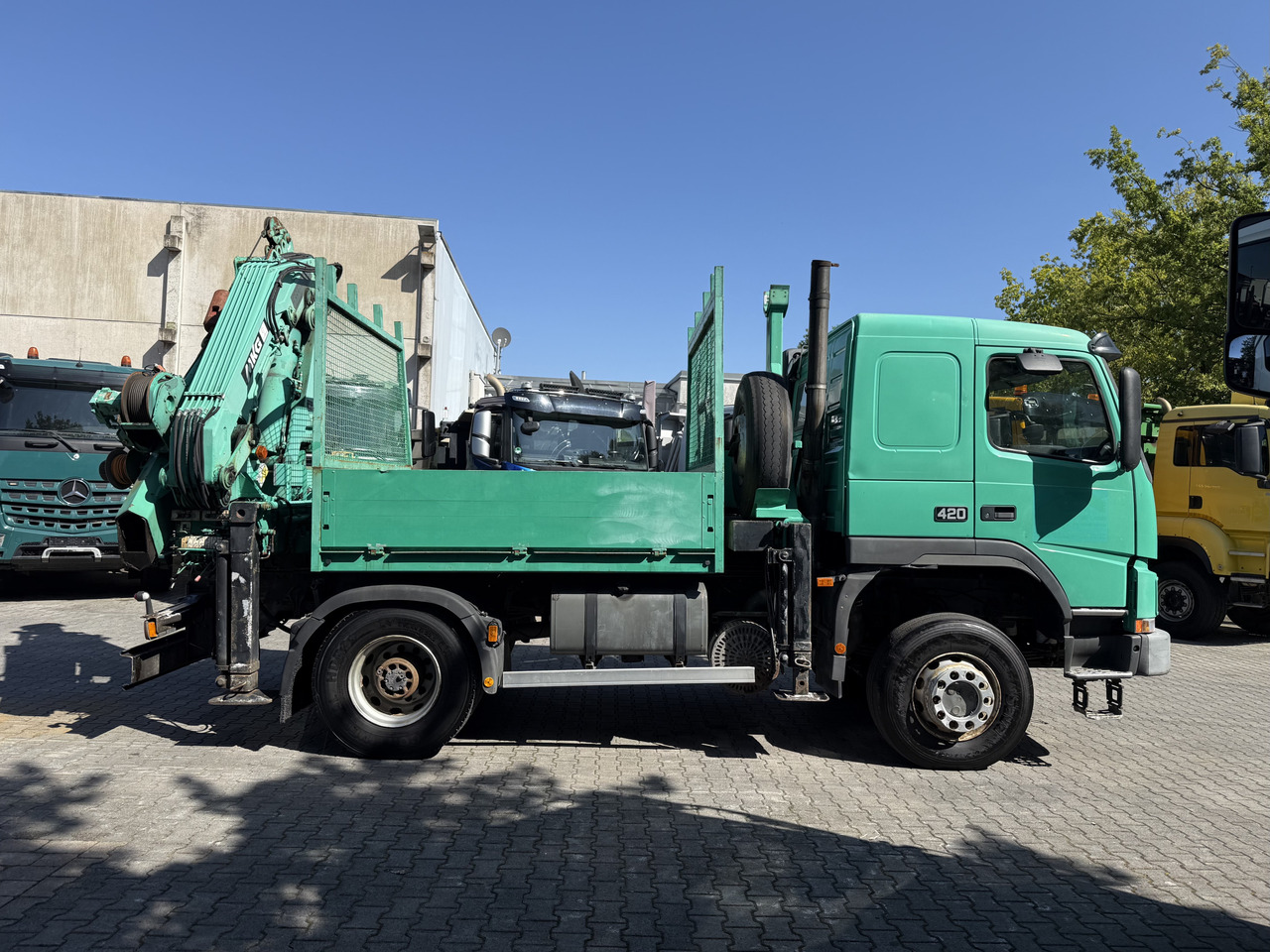 Автоманипулятор Volvo FM12 420 4X4 Kran MKG 300 bis 24 Meter: фото 12 Автоманипулятор Volvo FM12 420 4X4 Kran MKG 300 bis 24 Meter: фото 12