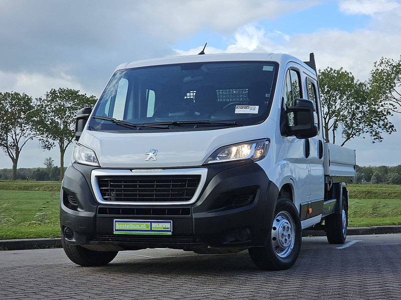 Peugeot Boxer 2.2 L3 D.C. Open Laadbak - Малотоннажный бортовой грузовик: фото 1 Peugeot Boxer 2.2 L3 D.C. Open Laadbak - Малотоннажный бортовой грузовик: фото 1