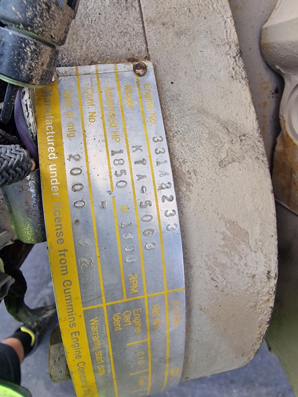 Cummins KTA-50G3 Engine (Plant) - Двигатель для Строительной техники: фото 2 Cummins KTA-50G3 Engine (Plant) - Двигатель для Строительной техники: фото 2