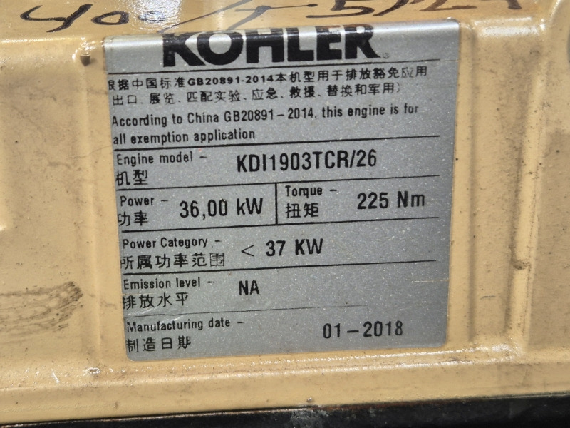 Новый Двигатель для Промышленного оборудования Kohler/JCB KDI1903TCR/26 Engine (Industrial): фото 12