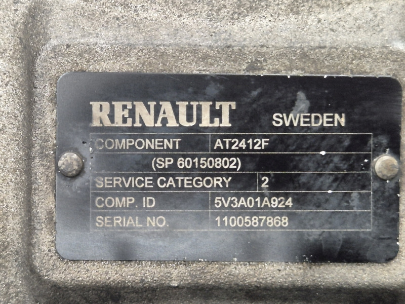 Renault AT2412F Gearbox - Коробка передач: фото 2 Renault AT2412F Gearbox - Коробка передач: фото 2