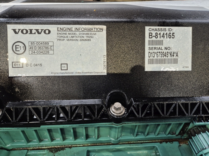 Volvo D13K460 EUVI K4 Engine (Truck) - Двигатель для Грузовиков: фото 2 Volvo D13K460 EUVI K4 Engine (Truck) - Двигатель для Грузовиков: фото 2