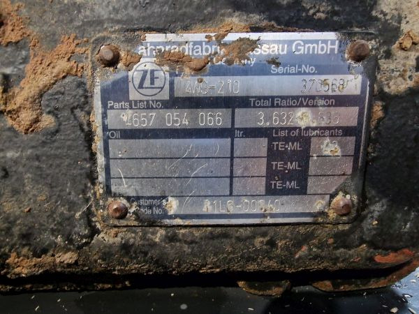 ZF Industrial/Hyundai 4WG-210 Gearbox - Коробка передач: фото 2 ZF Industrial/Hyundai 4WG-210 Gearbox - Коробка передач: фото 2