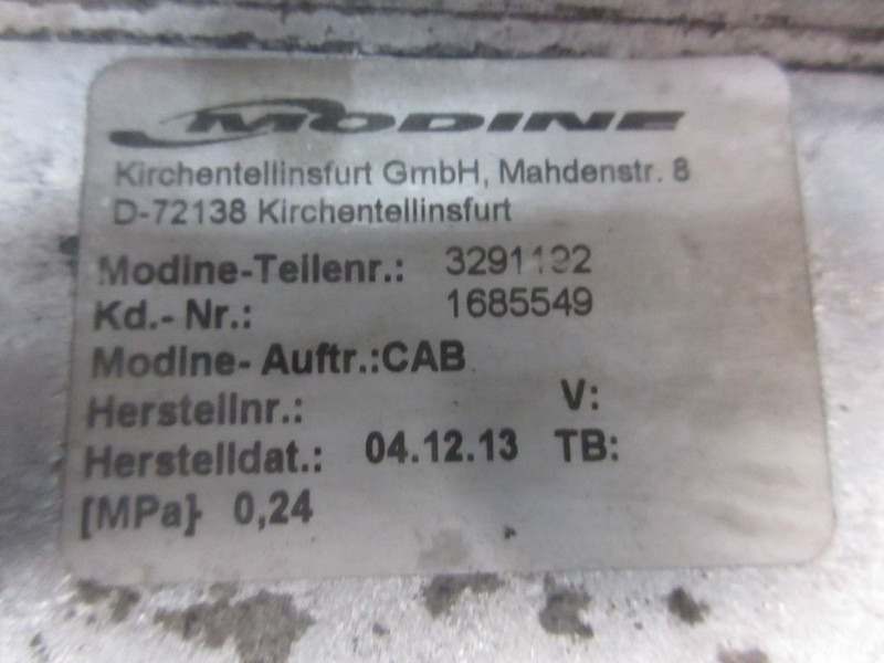 DAF CF 1685549 INTERKOELER EURO 5 - Радиатор для Грузовиков: фото 3 DAF CF 1685549 INTERKOELER EURO 5 - Радиатор для Грузовиков: фото 3
