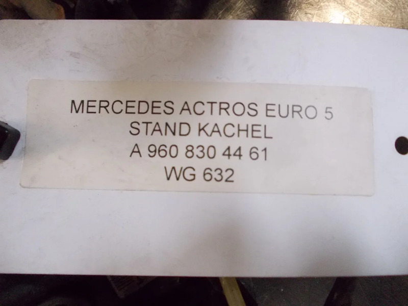 Mercedes-Benz ACTROS A 960 830 44 61 STANDKACHEL EURO 5 - Отопление/ Вентиляция для Грузовиков: фото 5 Mercedes-Benz ACTROS A 960 830 44 61 STANDKACHEL EURO 5 - Отопление/ Вентиляция для Грузовиков: фото 5