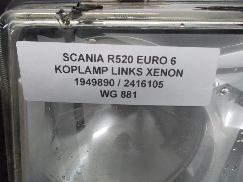 Scania 1949890/2416105 KOPLAMP R 520 LINKS XENON EURO 6 - Передняя фара для Грузовиков: фото 3 Scania 1949890/2416105 KOPLAMP R 520 LINKS XENON EURO 6 - Передняя фара для Грузовиков: фото 3