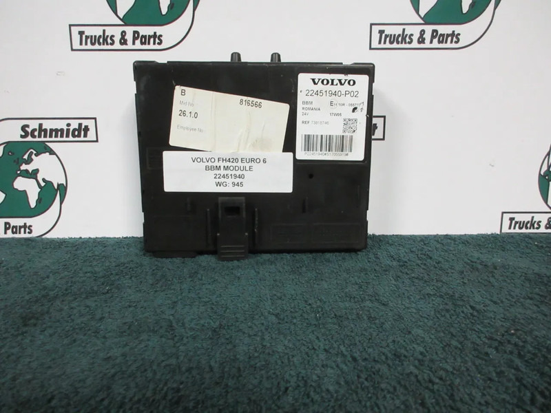 Электрическая система для Грузовиков Volvo 22451940 BBM MODULEN VOLVO FH FM FMX EURO 6: фото 7