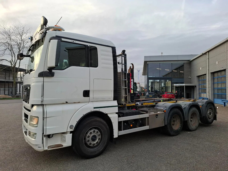 MAN TGX35.480 / LIFT+LENKACHSE / ONLY:392634 KM / JOAB HOOK / AIRCO / FRIDGE / AUTOMATIC / EURO-5 / 2012 - Тросовый мультилифт: фото 2 MAN TGX35.480 / LIFT+LENKACHSE / ONLY:392634 KM / JOAB HOOK / AIRCO / FRIDGE / AUTOMATIC / EURO-5 / 2012 - Тросовый мультилифт: фото 2