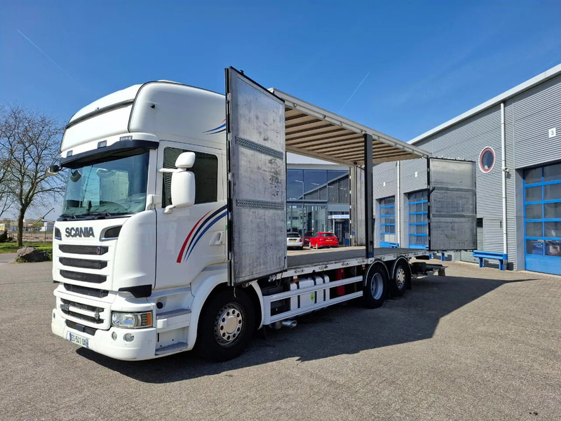 Scania R580 V8 / RETARDER / DOUBLE TANK / PARKCOOL / FULL-AIR / 2SIDE OPEN / PLATFORM 1500 KG / TUV:20-10-2025 / NAVI / LWDS / FRIDGE / - Грузовик с закрытым кузовом: фото 2 Scania R580 V8 / RETARDER / DOUBLE TANK / PARKCOOL / FULL-AIR / 2SIDE OPEN / PLATFORM 1500 KG / TUV:20-10-2025 / NAVI / LWDS / FRIDGE / - Грузовик с закрытым кузовом: фото 2